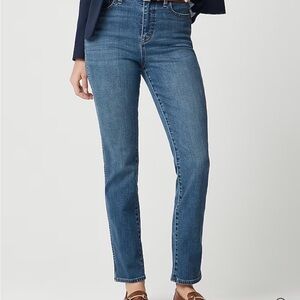 J. Crew Women's Classic Vintahe Straight Leg Blue Jeans